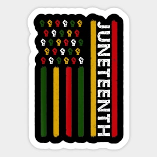 juneteenth flag 2023 Sticker